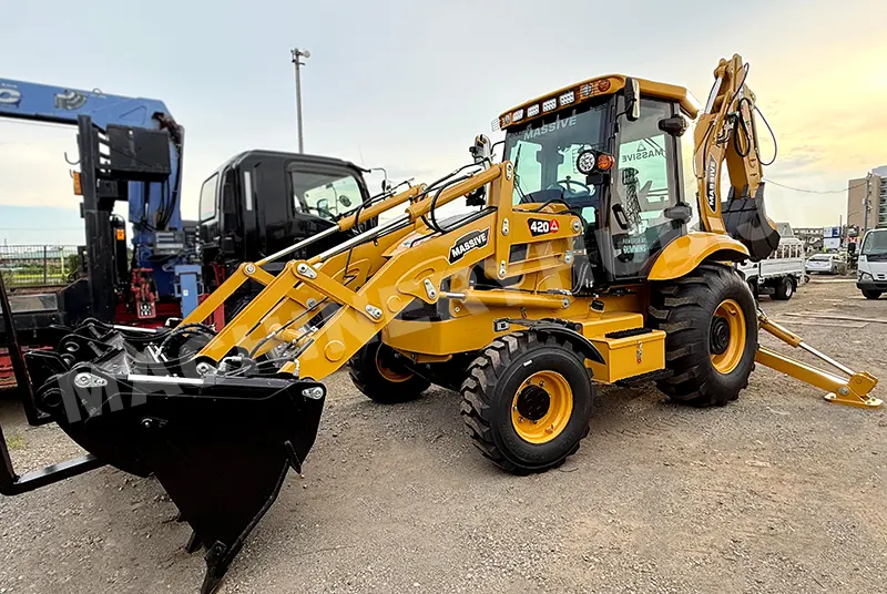 Massive 420 Backhoe Loaders for Sale in Guyana